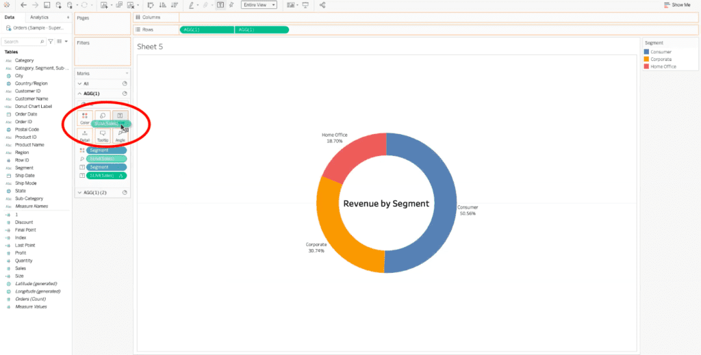 control click and drag to duplicate items in tableau