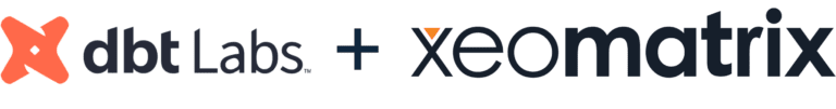 dbtLabs and XeoMatrix logos