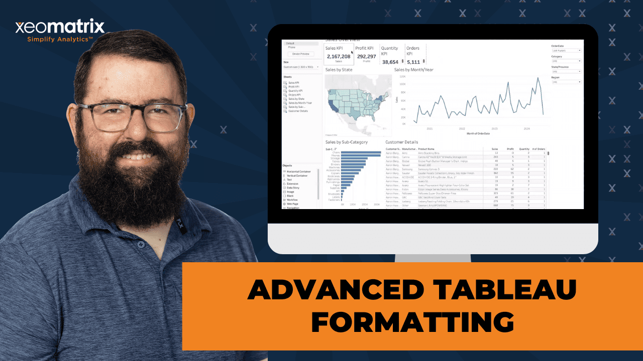 ADVANCED TABLEAU FORMATTING
