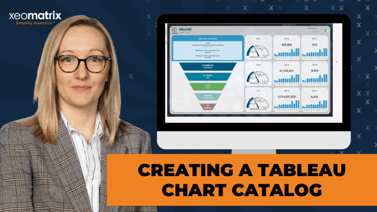 CREATING A TABLEAU CHART CATALOG