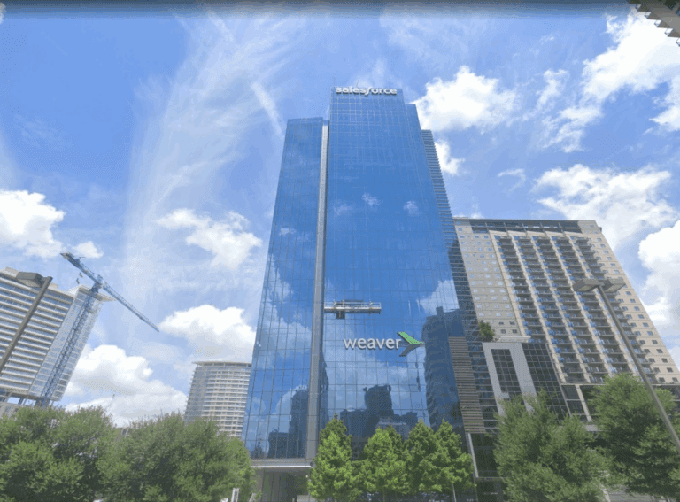 Salesforce building in Dallas