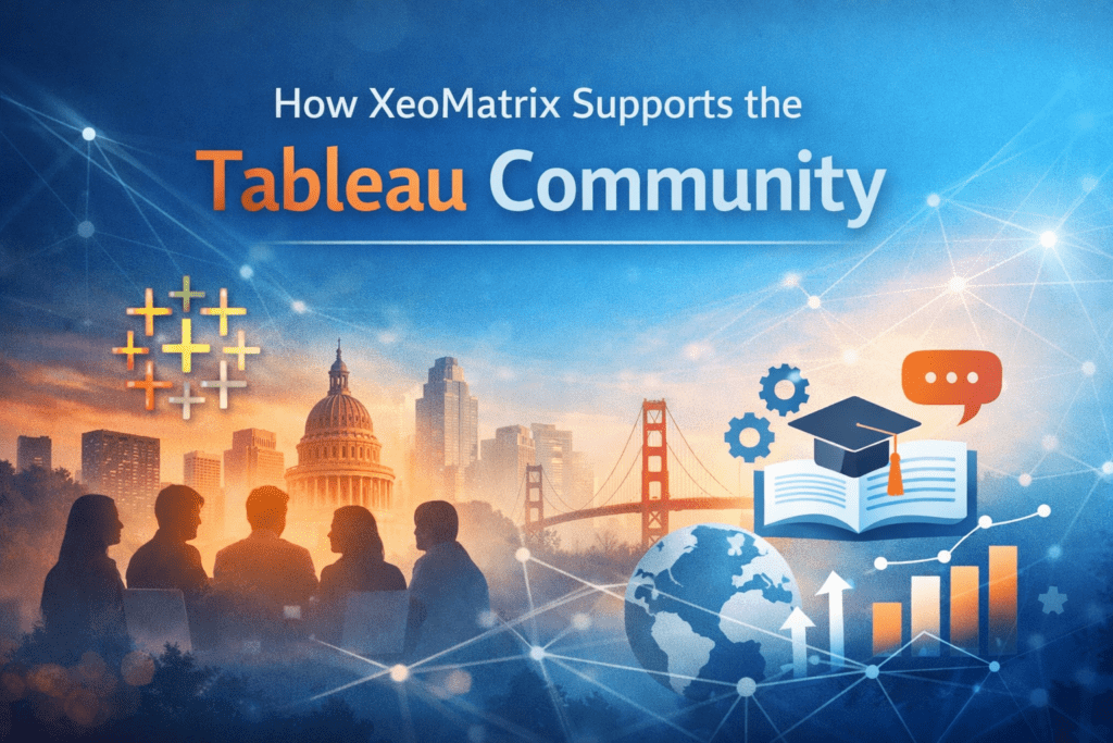 How XeoMatrix Supports the Tableau Community